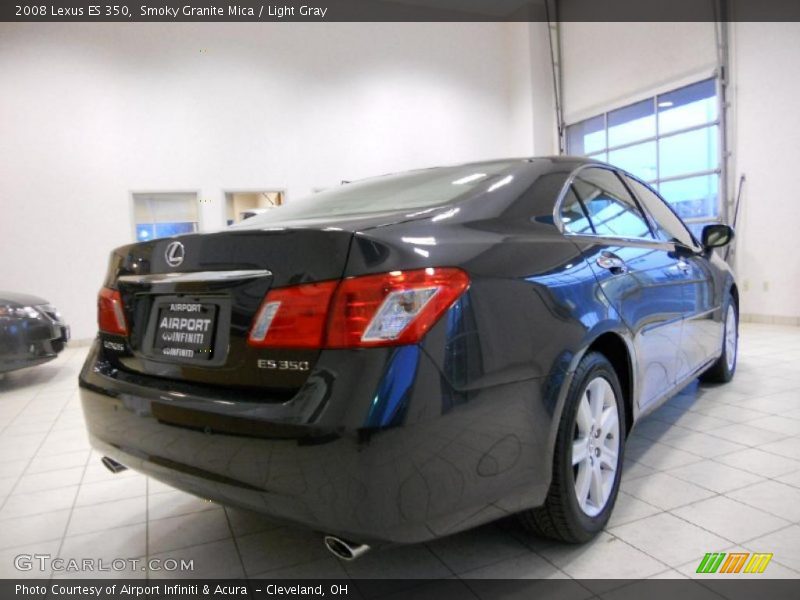 Smoky Granite Mica / Light Gray 2008 Lexus ES 350