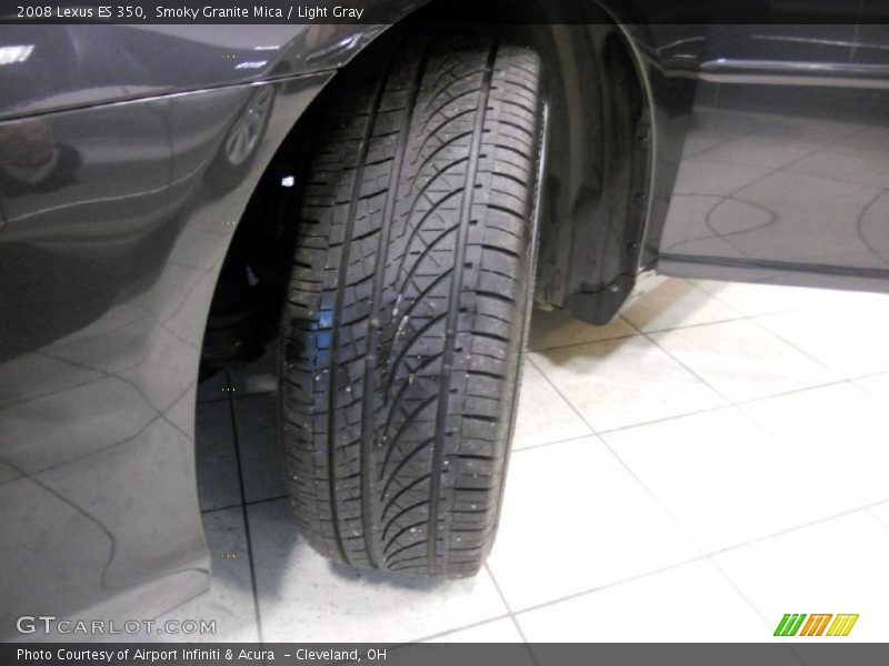 Smoky Granite Mica / Light Gray 2008 Lexus ES 350