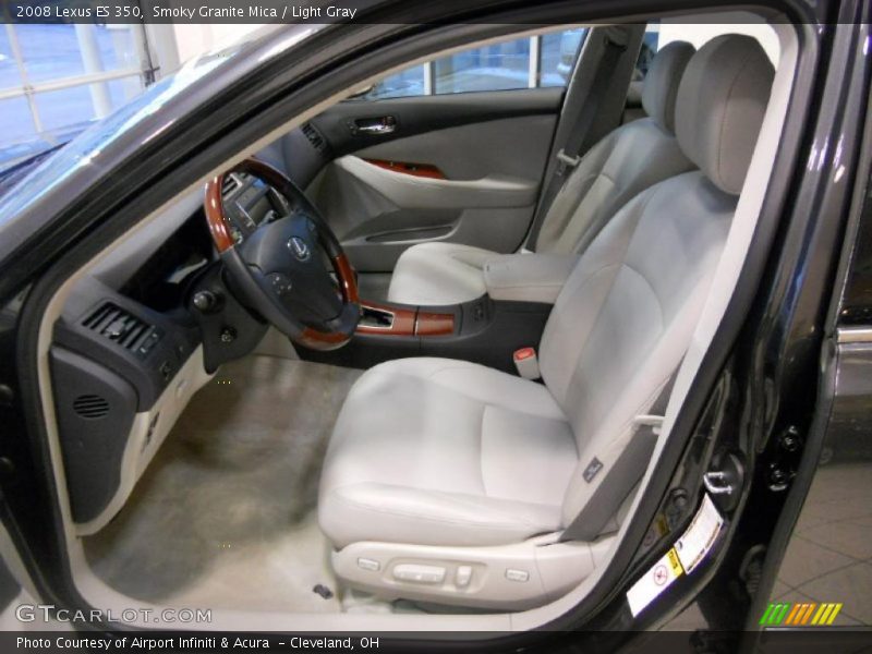 Smoky Granite Mica / Light Gray 2008 Lexus ES 350