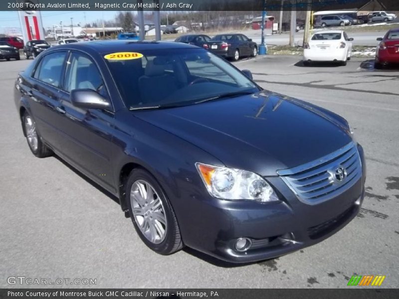 Magnetic Gray Metallic / Ash Gray 2008 Toyota Avalon Limited