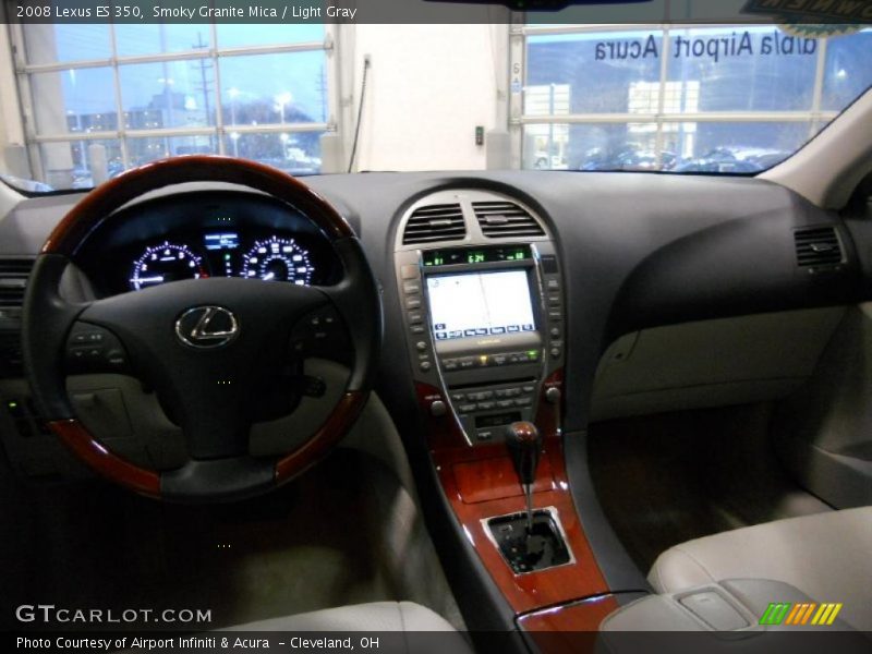 Smoky Granite Mica / Light Gray 2008 Lexus ES 350