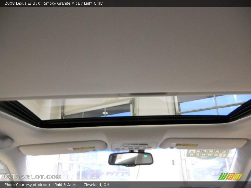 Smoky Granite Mica / Light Gray 2008 Lexus ES 350