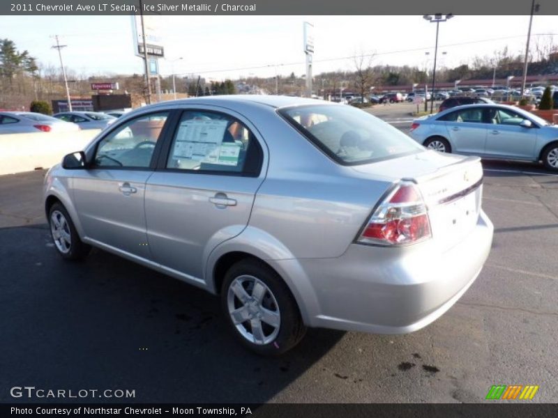 Ice Silver Metallic / Charcoal 2011 Chevrolet Aveo LT Sedan