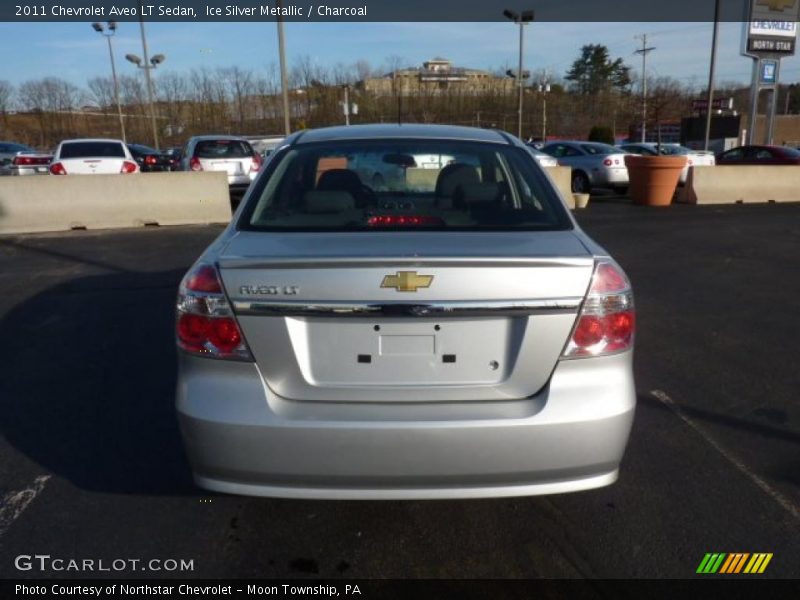 Ice Silver Metallic / Charcoal 2011 Chevrolet Aveo LT Sedan