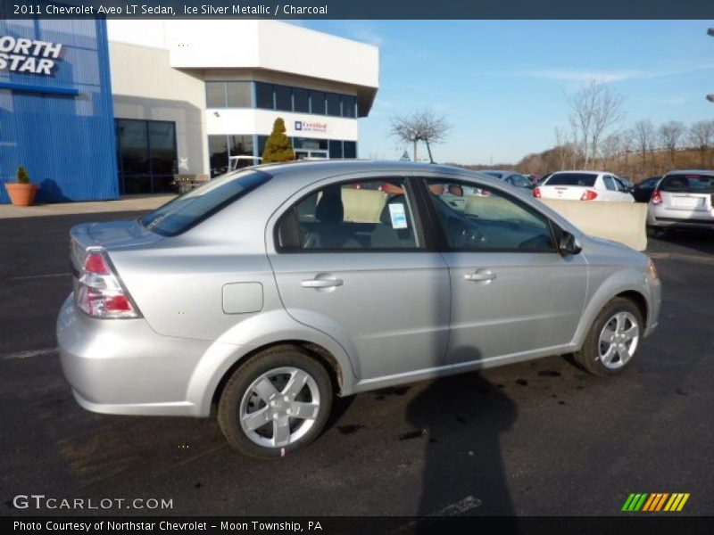 Ice Silver Metallic / Charcoal 2011 Chevrolet Aveo LT Sedan