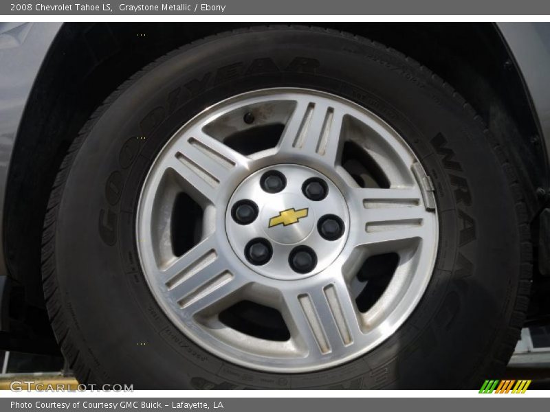 Graystone Metallic / Ebony 2008 Chevrolet Tahoe LS