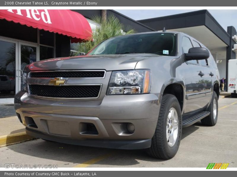 Graystone Metallic / Ebony 2008 Chevrolet Tahoe LS