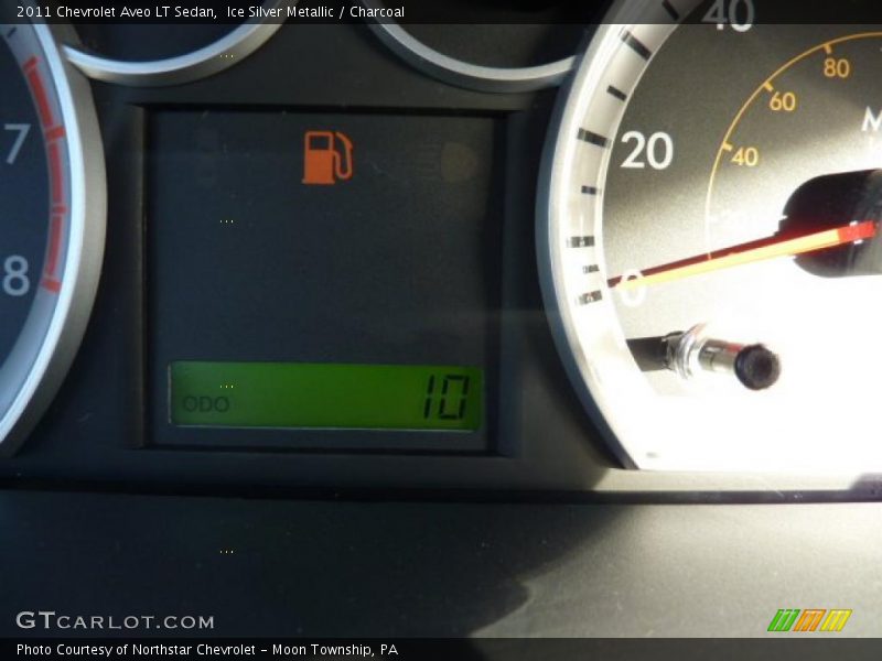 Ice Silver Metallic / Charcoal 2011 Chevrolet Aveo LT Sedan
