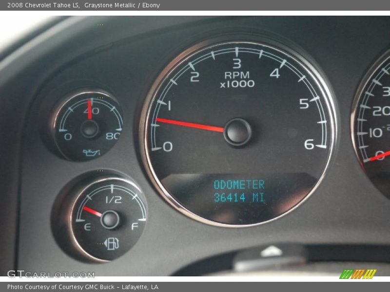 Graystone Metallic / Ebony 2008 Chevrolet Tahoe LS