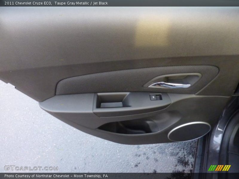 Taupe Gray Metallic / Jet Black 2011 Chevrolet Cruze ECO