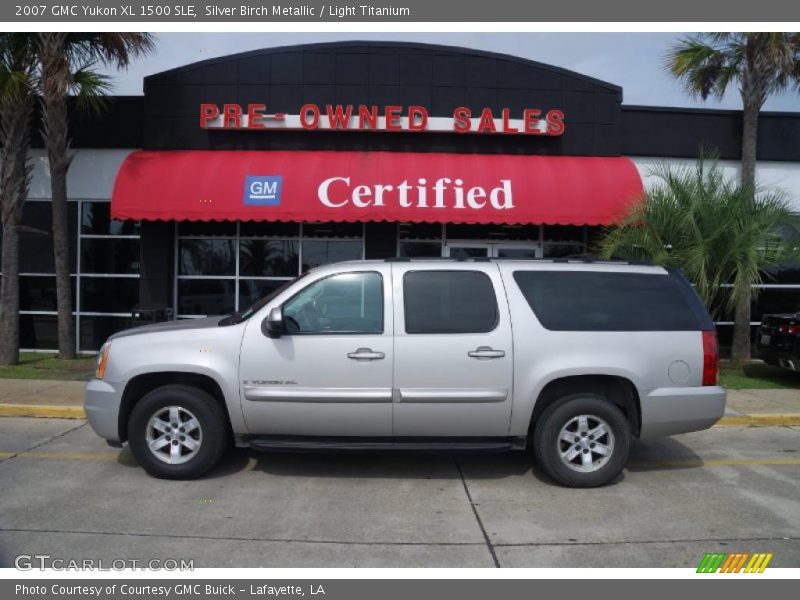Silver Birch Metallic / Light Titanium 2007 GMC Yukon XL 1500 SLE