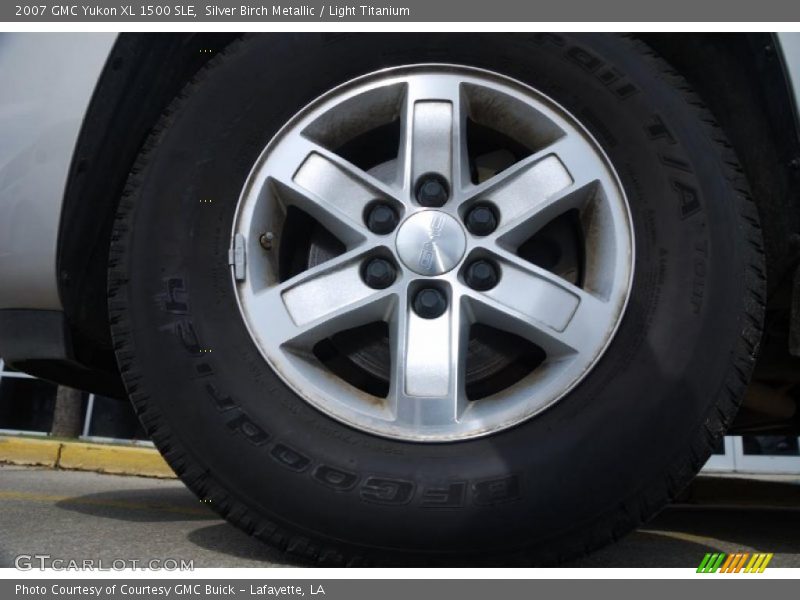 Silver Birch Metallic / Light Titanium 2007 GMC Yukon XL 1500 SLE