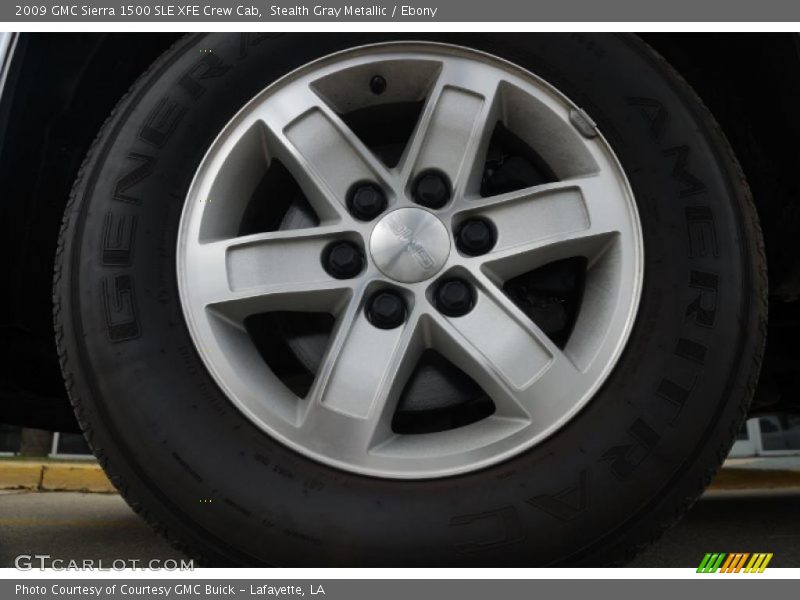 Stealth Gray Metallic / Ebony 2009 GMC Sierra 1500 SLE XFE Crew Cab