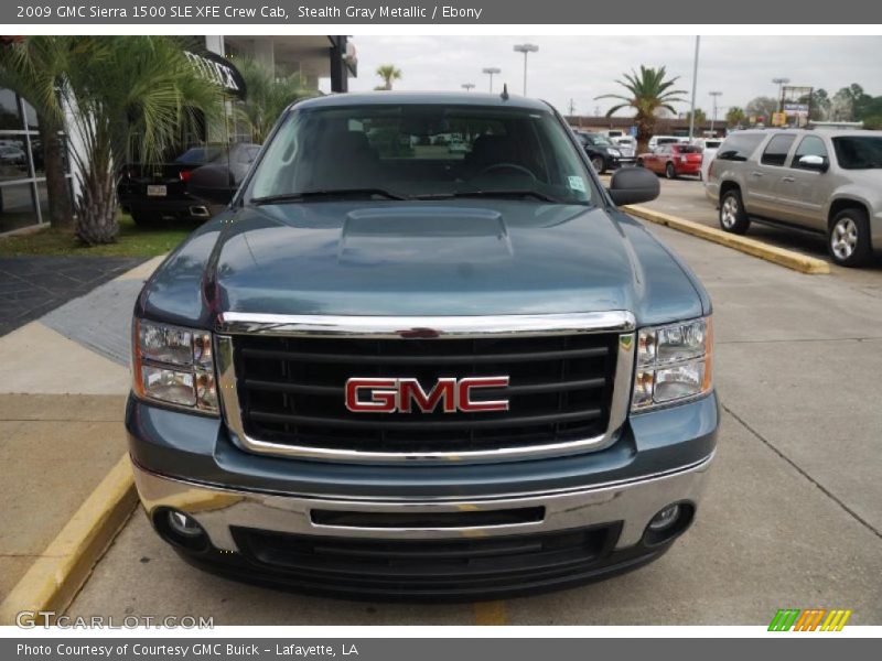 Stealth Gray Metallic / Ebony 2009 GMC Sierra 1500 SLE XFE Crew Cab