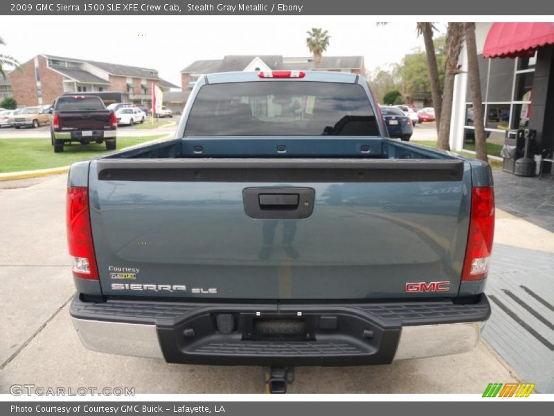 Stealth Gray Metallic / Ebony 2009 GMC Sierra 1500 SLE XFE Crew Cab