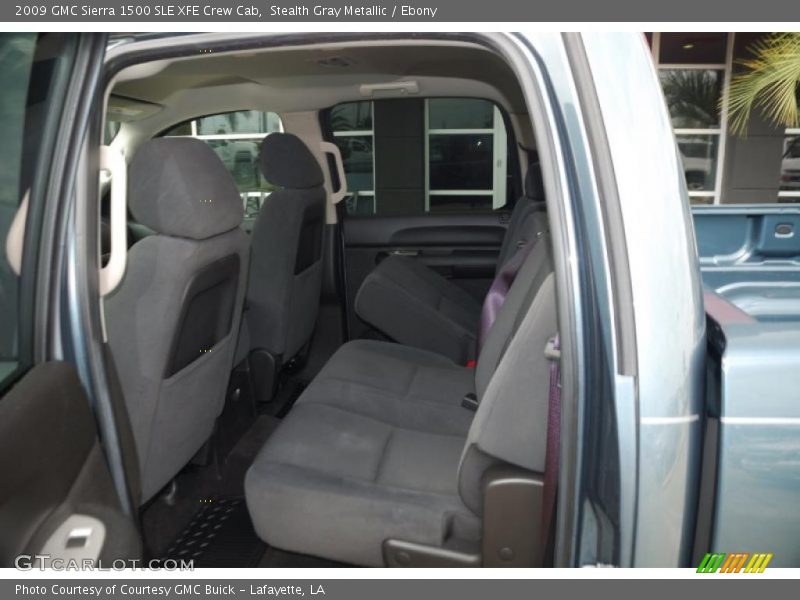 Stealth Gray Metallic / Ebony 2009 GMC Sierra 1500 SLE XFE Crew Cab