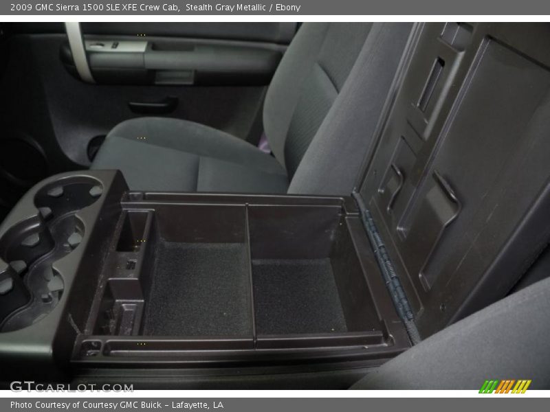 Stealth Gray Metallic / Ebony 2009 GMC Sierra 1500 SLE XFE Crew Cab