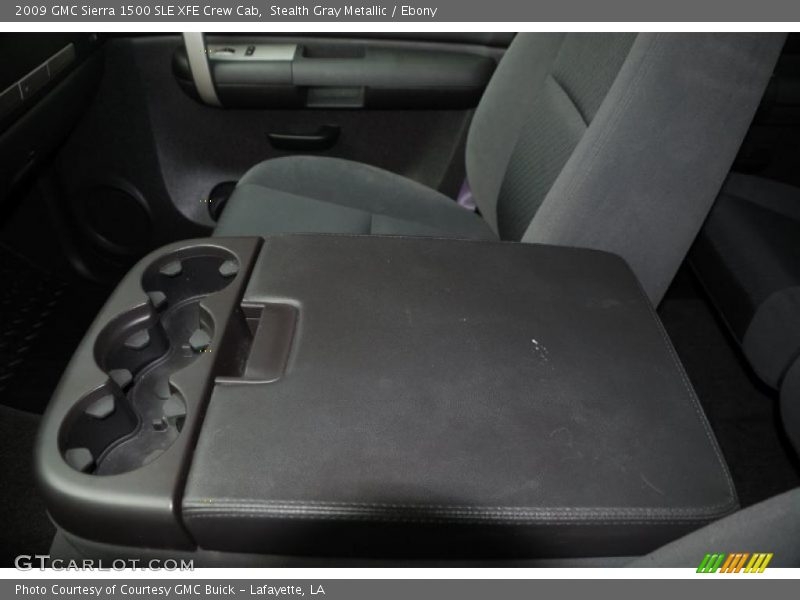 Stealth Gray Metallic / Ebony 2009 GMC Sierra 1500 SLE XFE Crew Cab