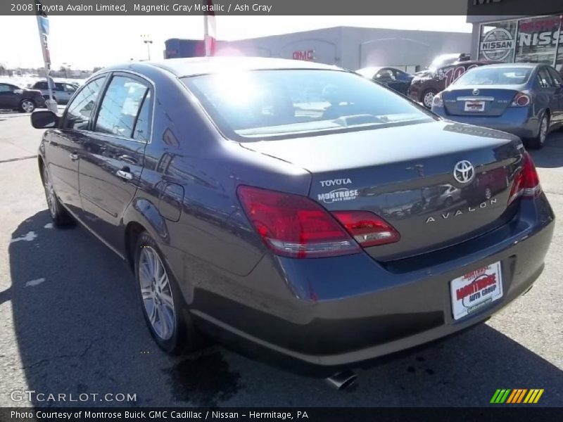 Magnetic Gray Metallic / Ash Gray 2008 Toyota Avalon Limited