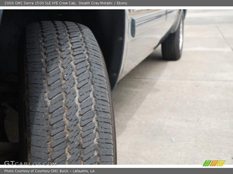 Stealth Gray Metallic / Ebony 2009 GMC Sierra 1500 SLE XFE Crew Cab