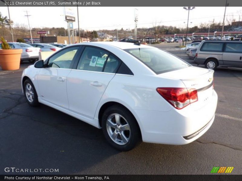 Summit White / Jet Black 2011 Chevrolet Cruze LT/RS