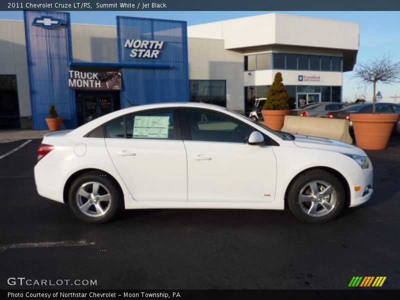Summit White / Jet Black 2011 Chevrolet Cruze LT/RS