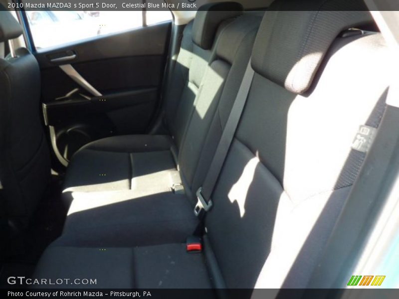 Celestial Blue Mica / Black 2010 Mazda MAZDA3 s Sport 5 Door