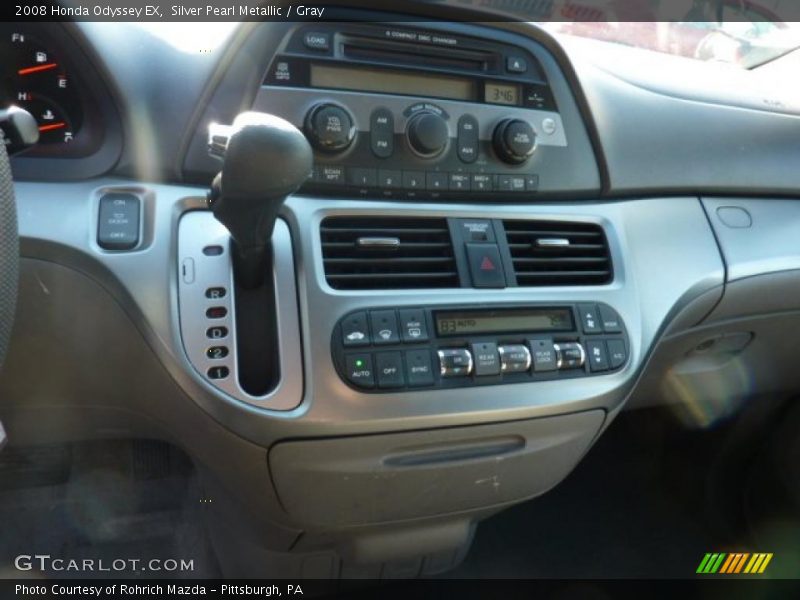 Silver Pearl Metallic / Gray 2008 Honda Odyssey EX