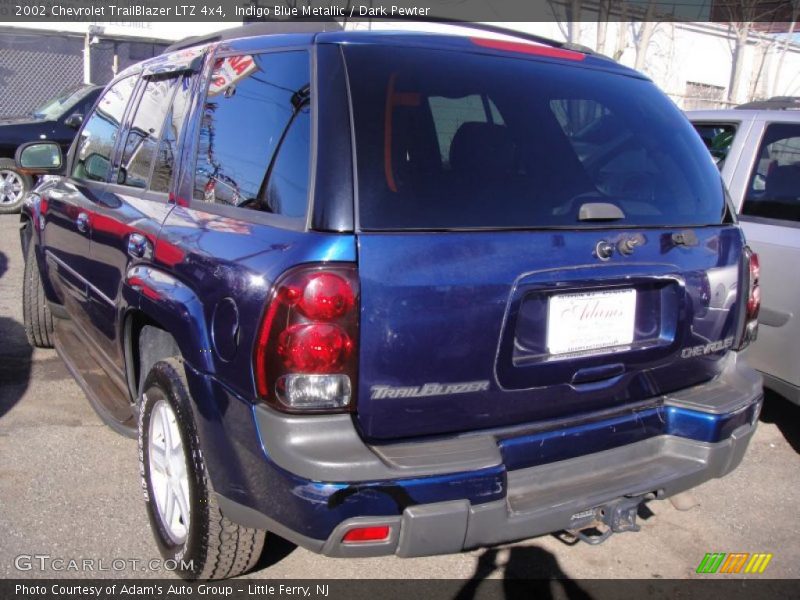 Indigo Blue Metallic / Dark Pewter 2002 Chevrolet TrailBlazer LTZ 4x4