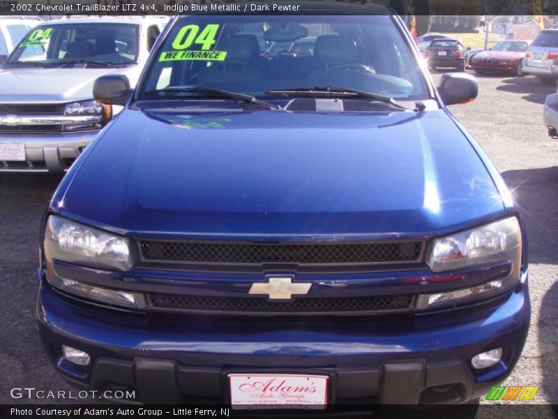 Indigo Blue Metallic / Dark Pewter 2002 Chevrolet TrailBlazer LTZ 4x4