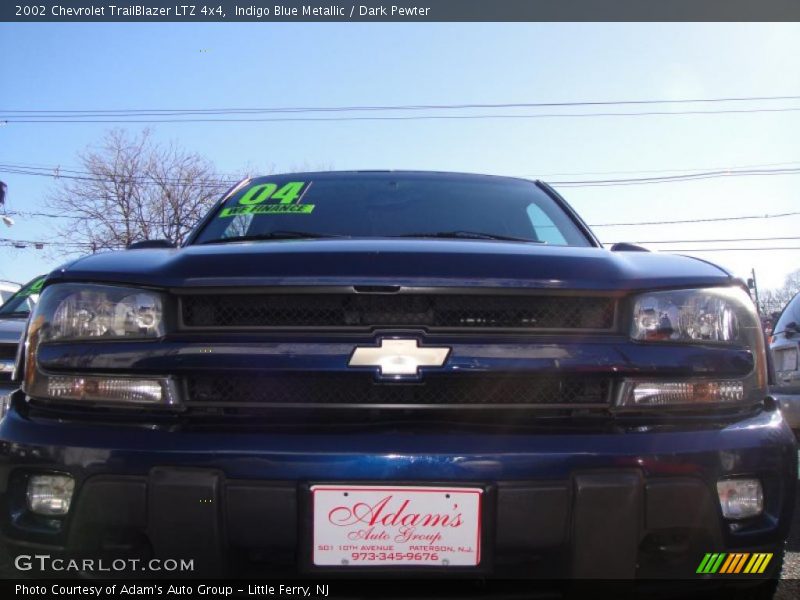 Indigo Blue Metallic / Dark Pewter 2002 Chevrolet TrailBlazer LTZ 4x4