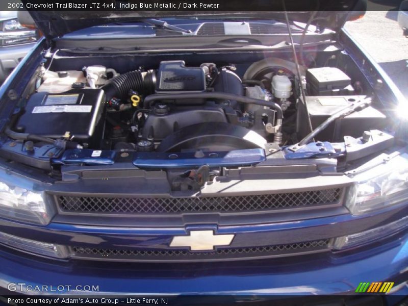 Indigo Blue Metallic / Dark Pewter 2002 Chevrolet TrailBlazer LTZ 4x4