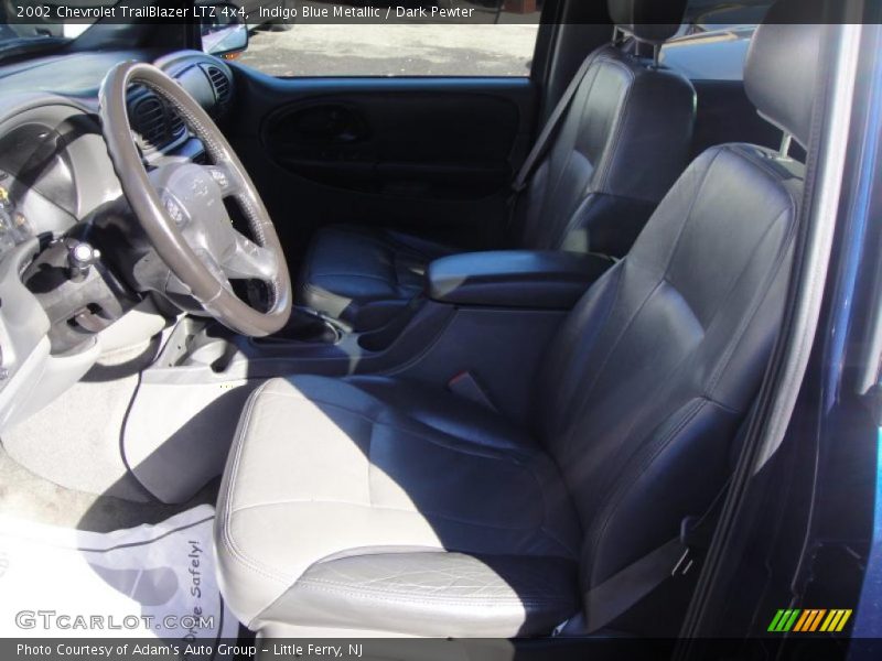 Indigo Blue Metallic / Dark Pewter 2002 Chevrolet TrailBlazer LTZ 4x4