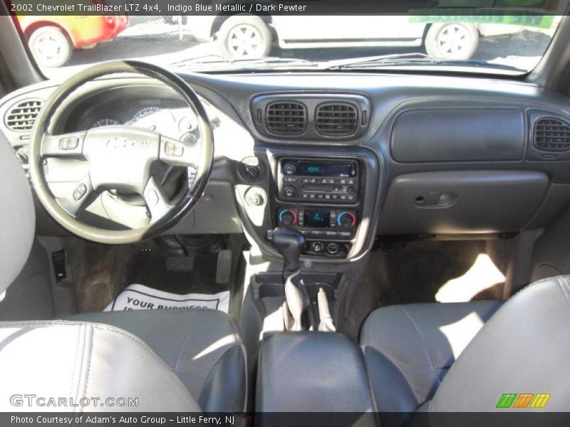 Indigo Blue Metallic / Dark Pewter 2002 Chevrolet TrailBlazer LTZ 4x4