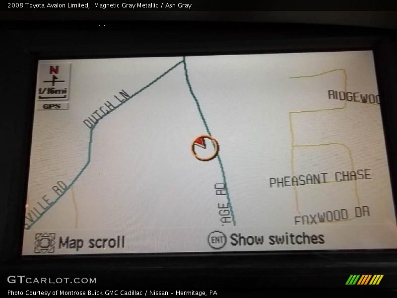 Magnetic Gray Metallic / Ash Gray 2008 Toyota Avalon Limited