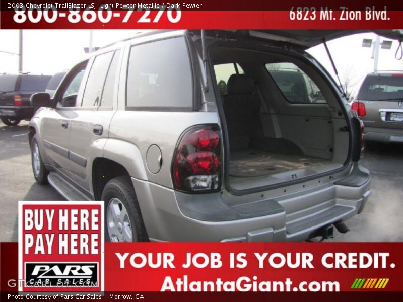 Light Pewter Metallic / Dark Pewter 2003 Chevrolet TrailBlazer LS