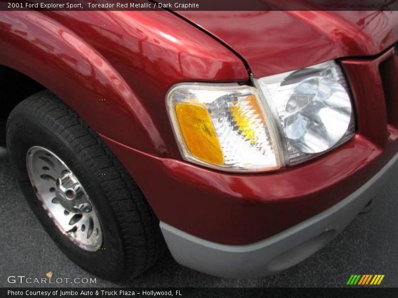 Toreador Red Metallic / Dark Graphite 2001 Ford Explorer Sport