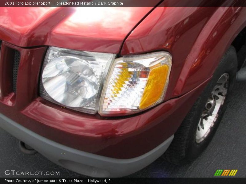 Toreador Red Metallic / Dark Graphite 2001 Ford Explorer Sport