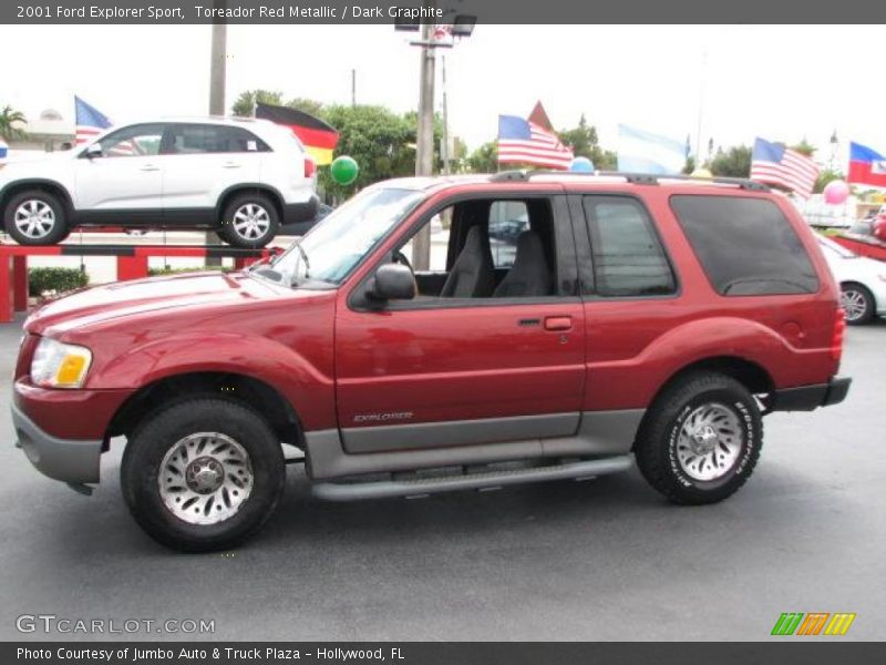 Toreador Red Metallic / Dark Graphite 2001 Ford Explorer Sport