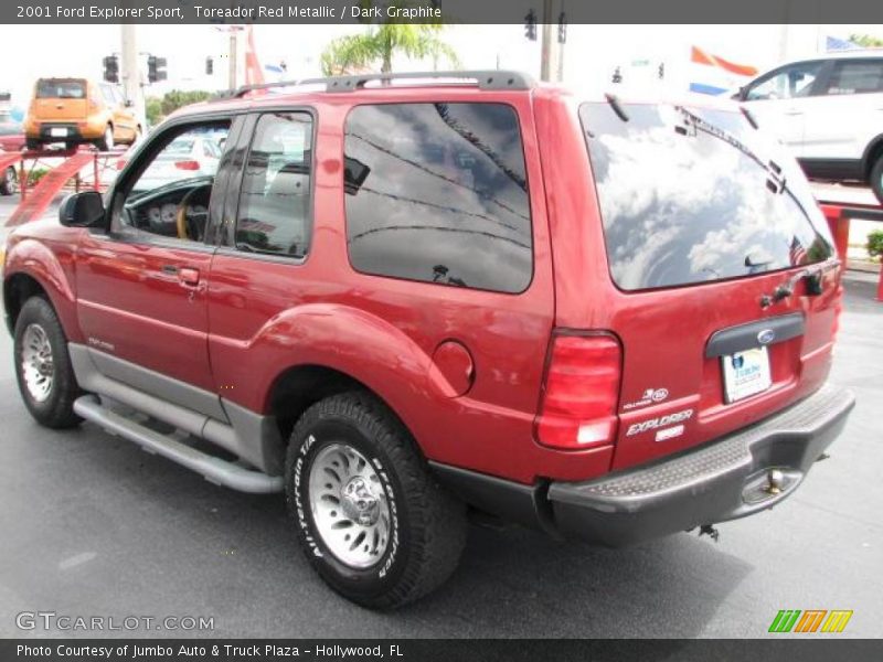 Toreador Red Metallic / Dark Graphite 2001 Ford Explorer Sport