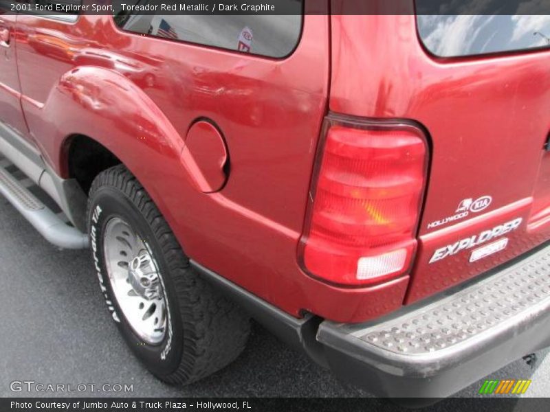 Toreador Red Metallic / Dark Graphite 2001 Ford Explorer Sport