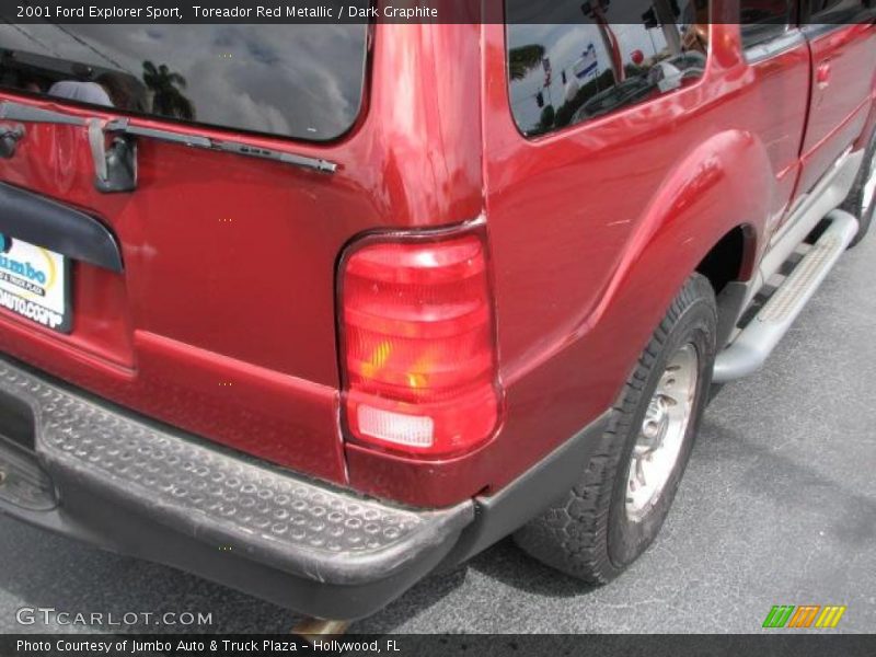 Toreador Red Metallic / Dark Graphite 2001 Ford Explorer Sport