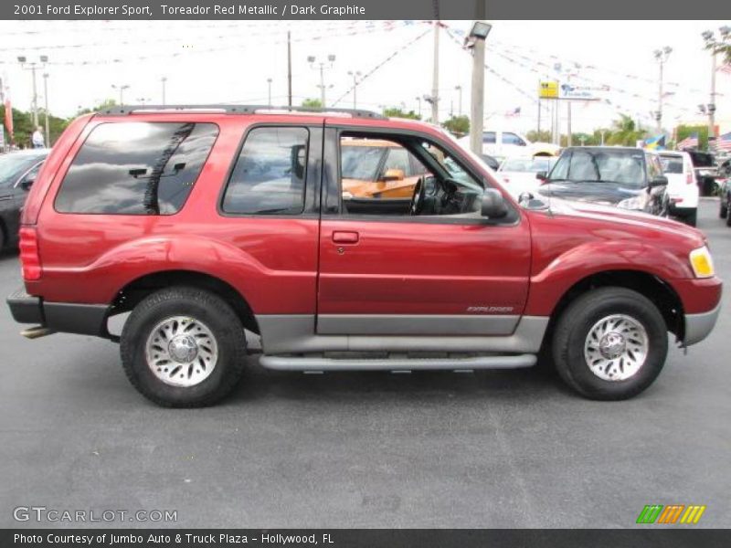 Toreador Red Metallic / Dark Graphite 2001 Ford Explorer Sport