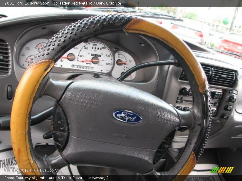 Toreador Red Metallic / Dark Graphite 2001 Ford Explorer Sport