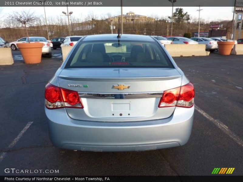 Ice Blue Metallic / Jet Black 2011 Chevrolet Cruze ECO