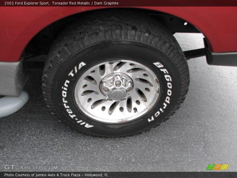 Toreador Red Metallic / Dark Graphite 2001 Ford Explorer Sport