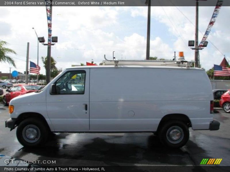 Oxford White / Medium Flint 2004 Ford E Series Van E250 Commercial