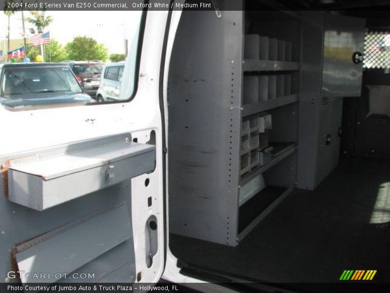 Oxford White / Medium Flint 2004 Ford E Series Van E250 Commercial