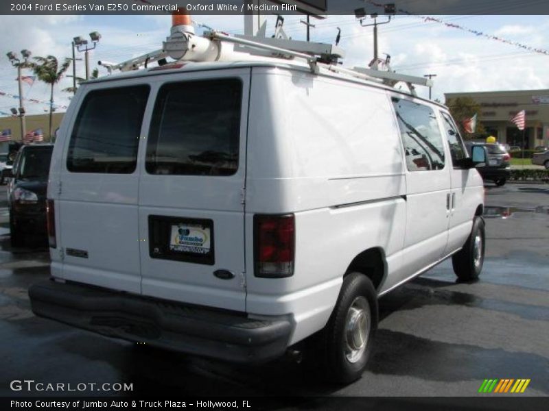 Oxford White / Medium Flint 2004 Ford E Series Van E250 Commercial