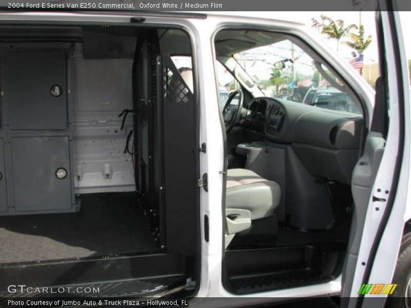 Oxford White / Medium Flint 2004 Ford E Series Van E250 Commercial